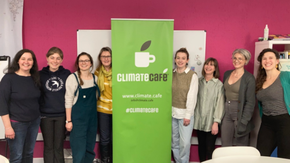 Climate Cafés joining across the Highlands of Scotland